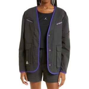 Jordan Women's Jordan 23 Engineered Jacket Womens Small Black/Concord DQ…